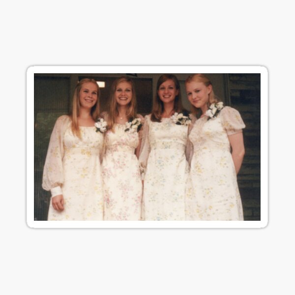 Item preview, the virgin suicides sticker designed and sold by heddaalbertinee.