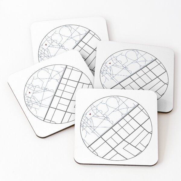 Item preview, State College Downtown and Campus Street Map designed and sold by buckal.