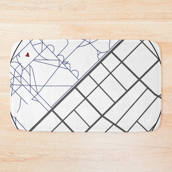 Item preview, State College Downtown and Campus Street Map designed and sold by buckal.
