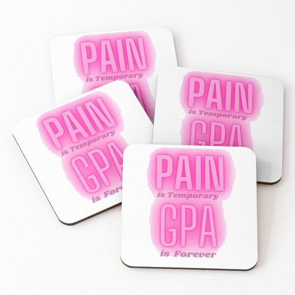 Item preview, Pain is temporary gpa is forever, motivational quotes, positive saying, inspiration  designed and sold by Special-Art1.