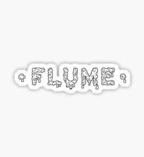 slimey flume Sticker