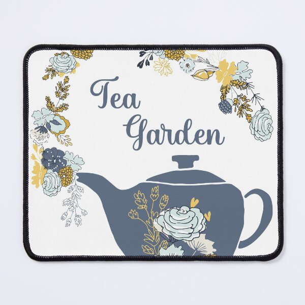 Item preview, Tea Garden Pretty Flowers Pouring From A Teapot designed and sold by ittybittyowl.
