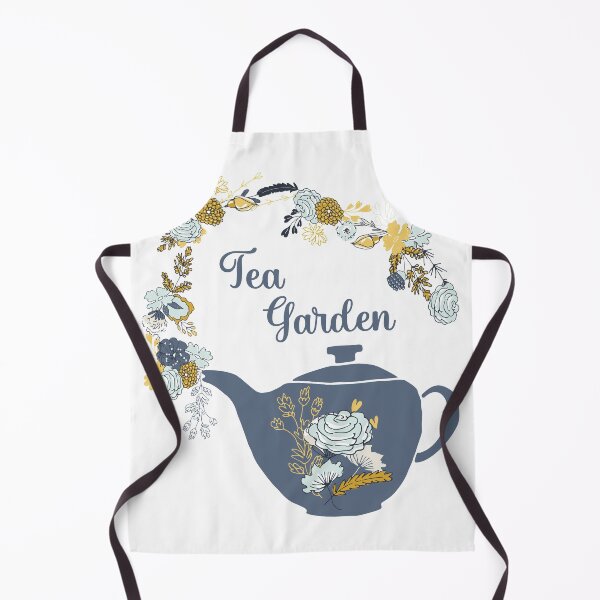 Item preview, Tea Garden Pretty Flowers Pouring From A Teapot designed and sold by ittybittyowl.