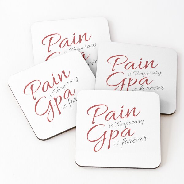 Item preview, Pain is temporary gpa is forever, motivational quotes, positive saying, inspiration  designed and sold by Special-Art1.