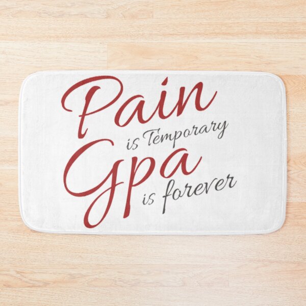 Item preview, Pain is temporary gpa is forever, motivational quotes, positive saying, inspiration  designed and sold by Special-Art1.