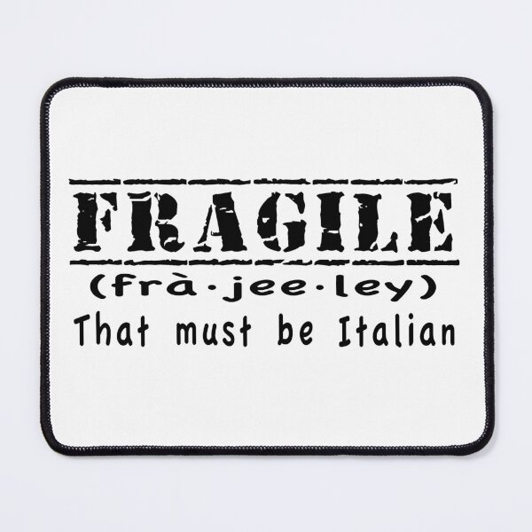 Item preview, Frajeeley - Fragile Funny Saying designed and sold by molamode.
