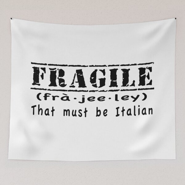 Item preview, Frajeeley - Fragile Funny Saying designed and sold by molamode.