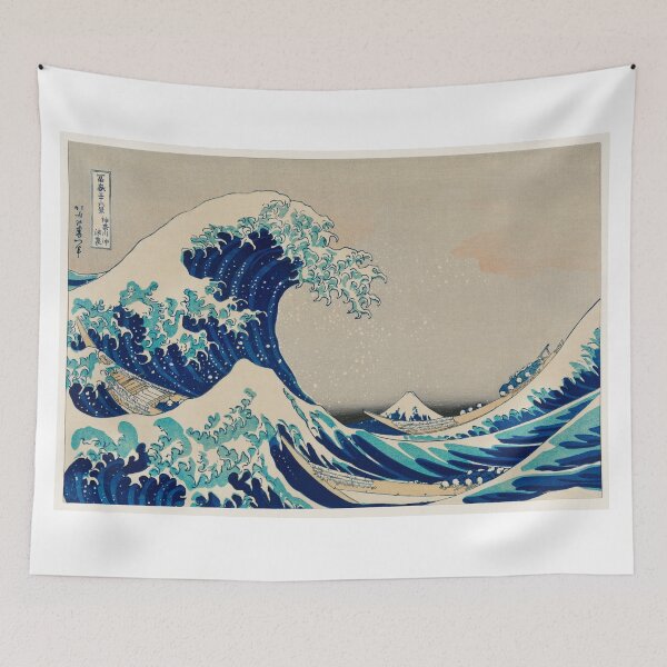 Item preview, The Great Wave off Kanagawa by Katsushika Hokusai designed and sold by gizmut.