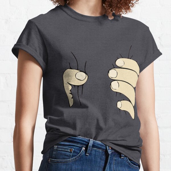 Funny Hand Grip Grab Squeeze Classic T-Shirt