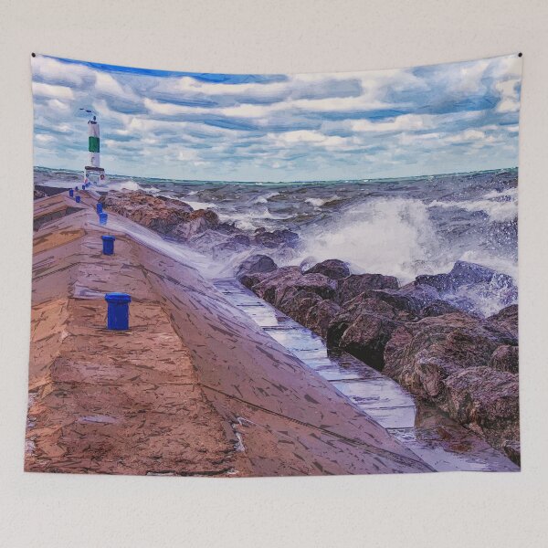 Item preview, Lake Michigan Pier designed and sold by Phil Perkins.