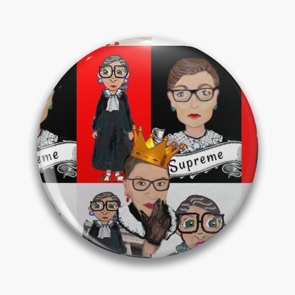 Item preview, Ruth Bader Ginsberg collage designed and sold by DarlasDollars.