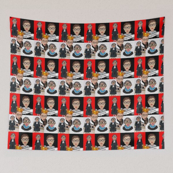 Item preview, Ruth Bader Ginsberg collage designed and sold by DarlasDollars.