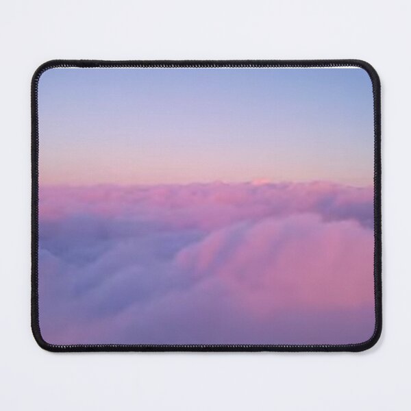 Item preview, Calm Soft Purple Pink Clouds Art designed and sold by universegrace.
