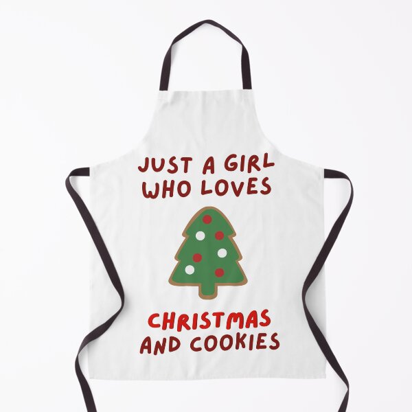 Item preview, Just A Girl Who Loves Christmas And Cookies designed and sold by DesignStory.