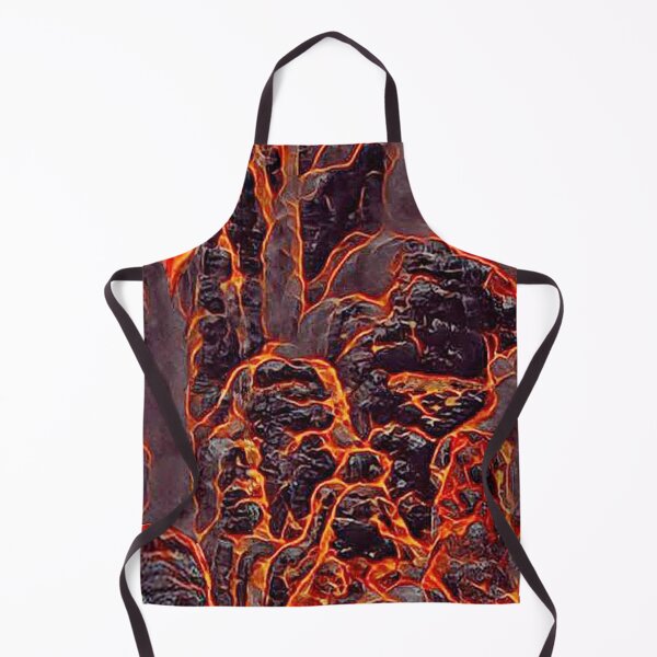 Item preview, lava, lava flows, for loft, red, brown, monochrome, minimalism, fire, stones, designed and sold by Maria Mihailova.