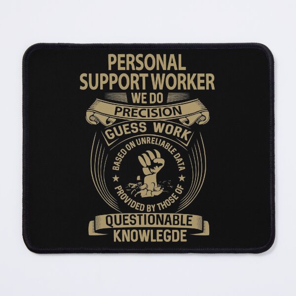 Item preview, Personal Support Worker T Shirt - We Do Precision Job Gift Item Tee designed and sold by paneczkopat.