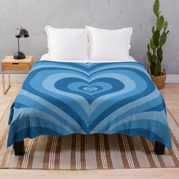 Item preview, Cute Love Blue Latte Heart Pattern designed and sold by franktact.