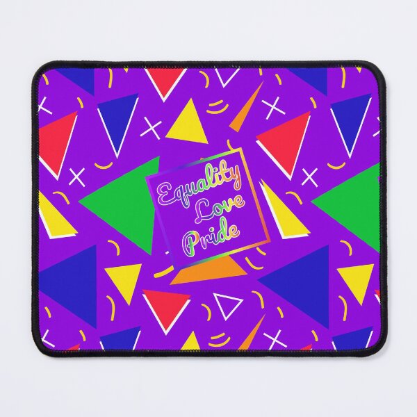 Item preview, Memphis 80s style seamless pattern on violet background designed and sold by Maria ehwas.