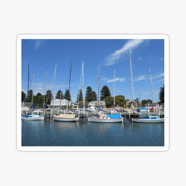 Item preview, Port Fairy boats designed and sold by jarrahimages.