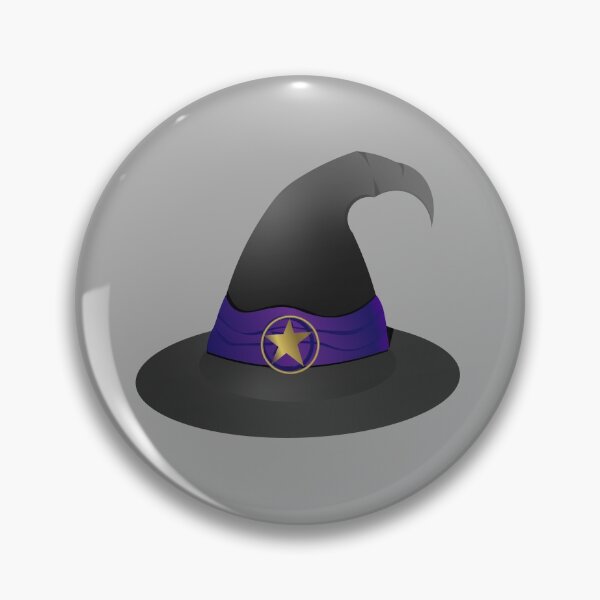 Item preview, Witch Hat With Pentagram designed and sold by SkullAndCrone.