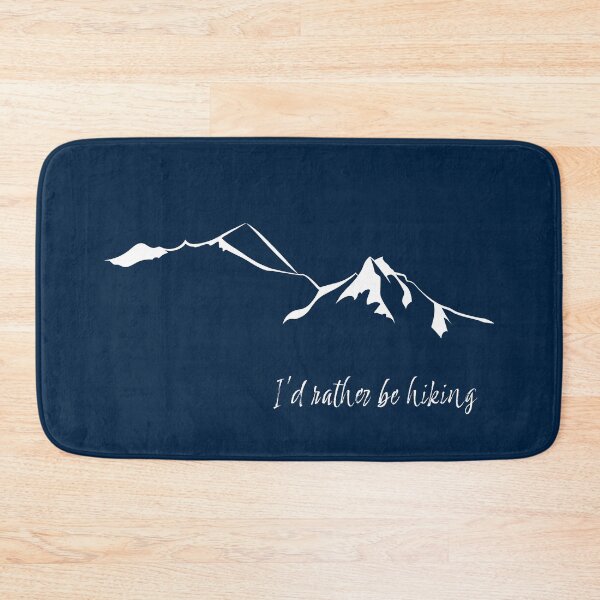 Item preview, I'd rather be hiking leewarddesign designed and sold by leewarddesign.
