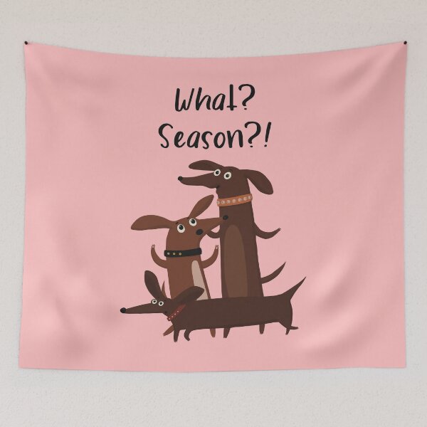 Item preview, Kids pullover with Cute and excited dachshunds realize it’s the season designed and sold by marina63.