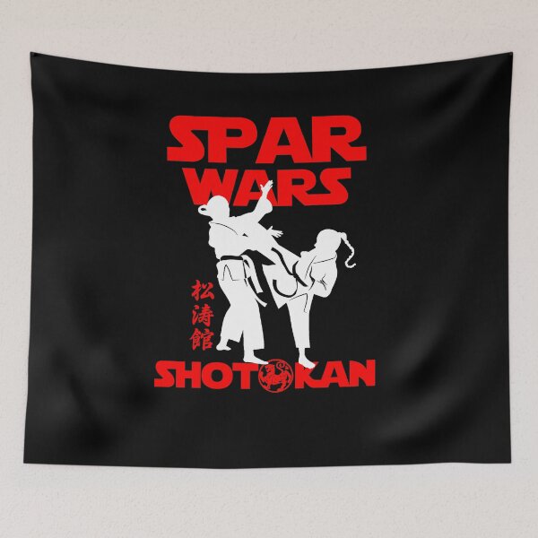 Item preview, Shotokan Kumite Karate Spar Wars - Martial Arts Fashion Design designed and sold by Zanshin-Art.