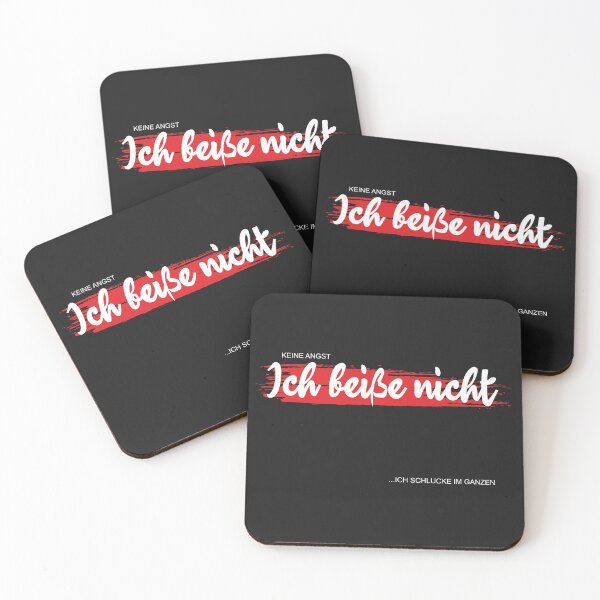 Item preview, Ich beiße nicht, ich schlucke im Ganzen. Witziger frecher Spruch. T-Shirt designed and sold by silentcolors.