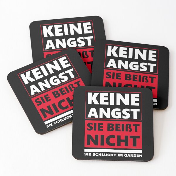 Item preview, Keine Angst, sie beißt nicht. Achtung böser Hund. Hunde lustige Sprüche auf T-Shirts. designed and sold by silentcolors.