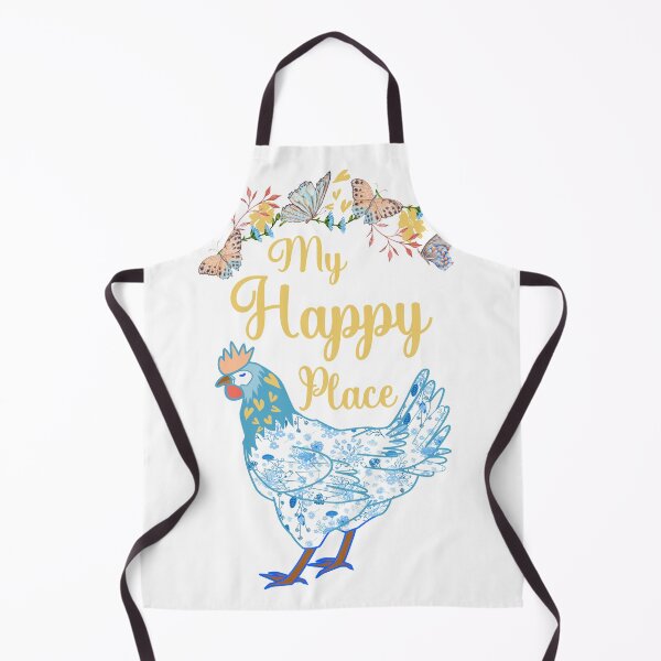 Item preview, Chickens Are My Happy Place designed and sold by ittybittyowl.