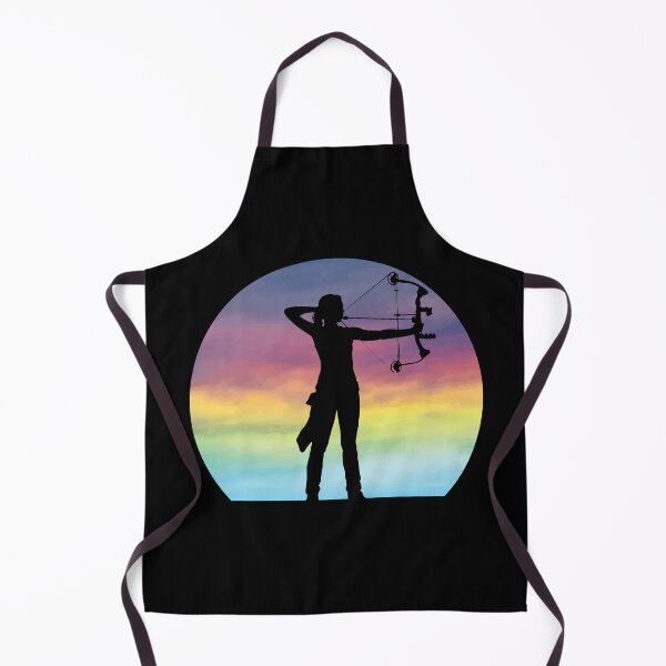Item preview, Archery Girl Retro Sunset Bow Hunting Archery Lover designed and sold by MintedFresh.
