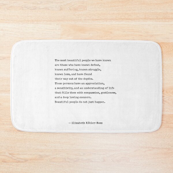 Item preview, The most beautiful people we have known are those who have known defeat,  designed and sold by corbrand.