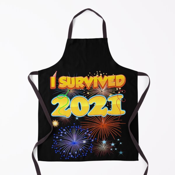 Item preview, I Survived 2021 Funny Sarcastic Positive New Year 2022 designed and sold by johnta17.