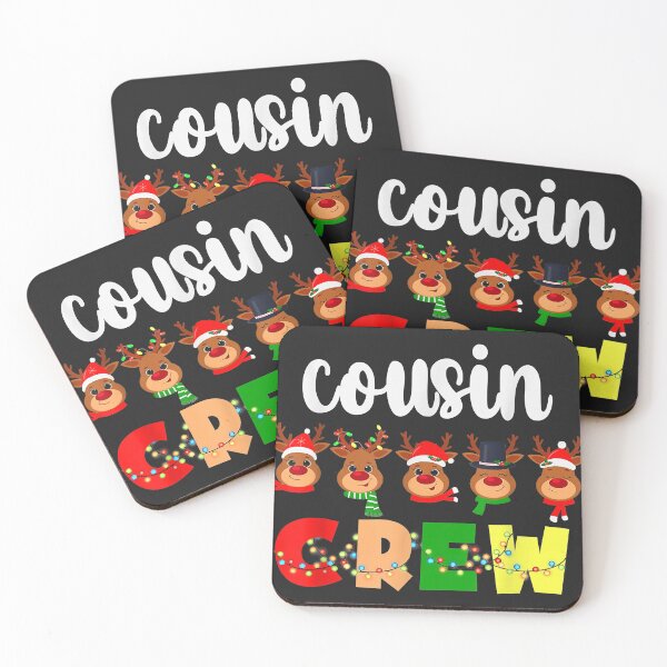 Item preview, Christmas Cousin Crew Reindeer Xmas Pajamas T-Shirt designed and sold by mjamerearieona.