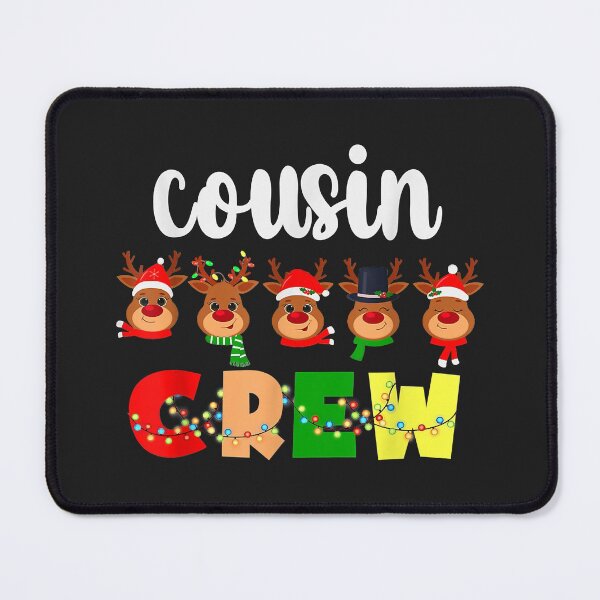 Item preview, Christmas Cousin Crew Reindeer Xmas Pajamas T-Shirt designed and sold by mjamerearieona.