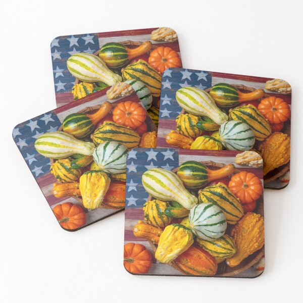 Item preview, Autumn Basket On American Flag designed and sold by Garry Gay.
