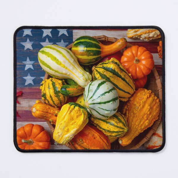 Item preview, Autumn Basket On American Flag designed and sold by Garry Gay.