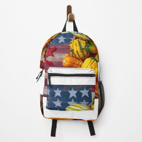 Item preview, Autumn Basket On American Flag designed and sold by Garry Gay.
