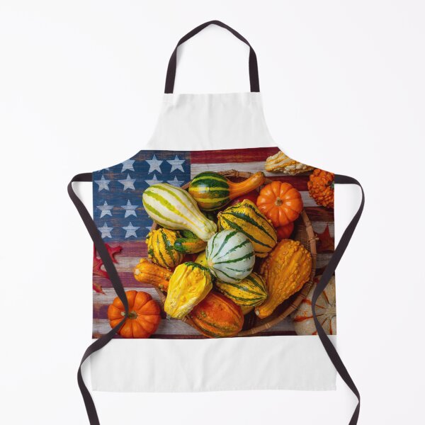 Item preview, Autumn Basket On American Flag designed and sold by Garry Gay.