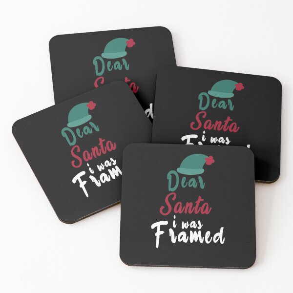 Item preview, Dear Santa I Was Framed designed and sold by Bouchfashions.