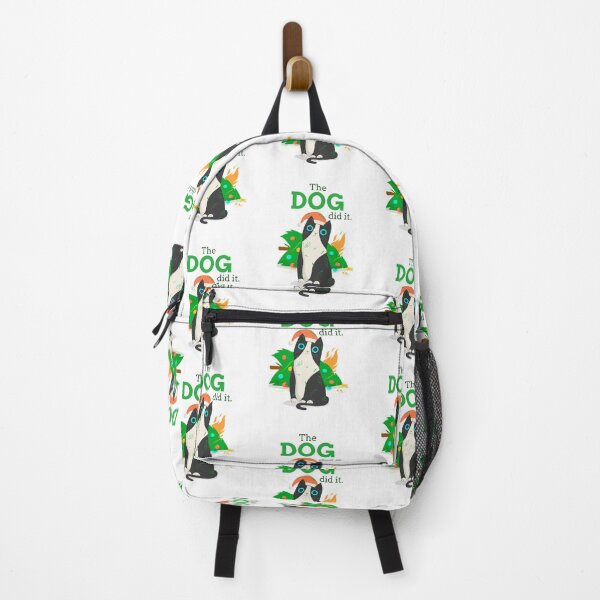 Item preview, The dog did it. Funny kitty massed up the Christmas tree. designed and sold by PrintNJoy.