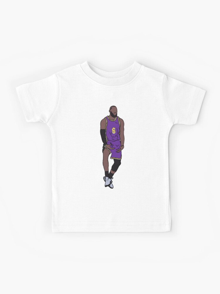 LeBron James Kids T-Shirt by My Inspiration - Pixels