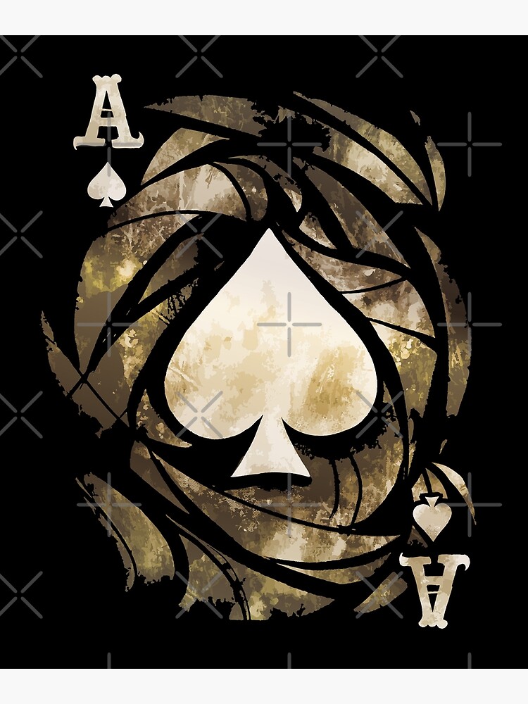 Poster Ace of Spades | Wall Art | 3+1 FREE | Abposters.com