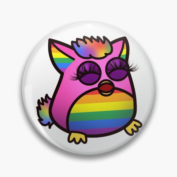 Item preview, Rainbow LGBTQ+ Furby limited edition designed and sold by Frey-Finley.