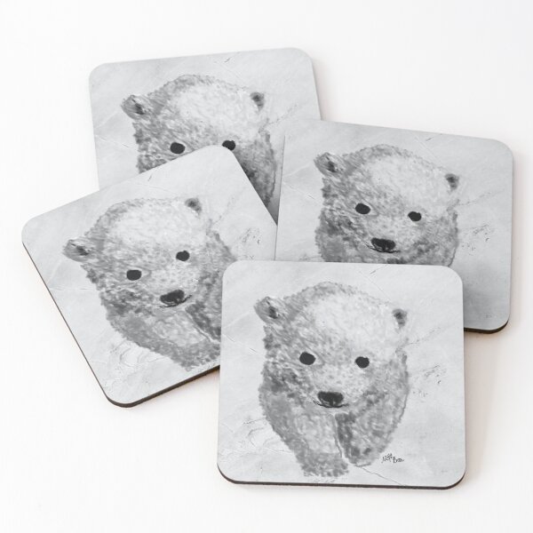 Aperçu de l'œuvre Mignon ourson polaire | animal décor créée et vendue par NathBros.