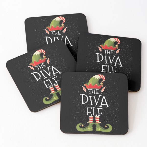 Aperçu de l'œuvre DIVA Elf Family Matching Christmas Group Funny Gift créée et vendue par MoHaCo.