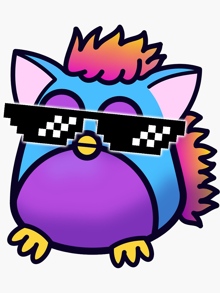 Furby with sale glasses