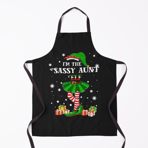 Item preview,  Christmas I'm The Sassy Aunt Elf Sweatshirt. designed and sold by mjamerearieona.