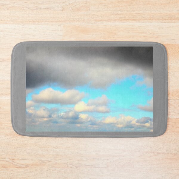 Item preview, Scenery from Casertavecchia with fluffy and dark clouds designed and sold by Kristina Drozd.
