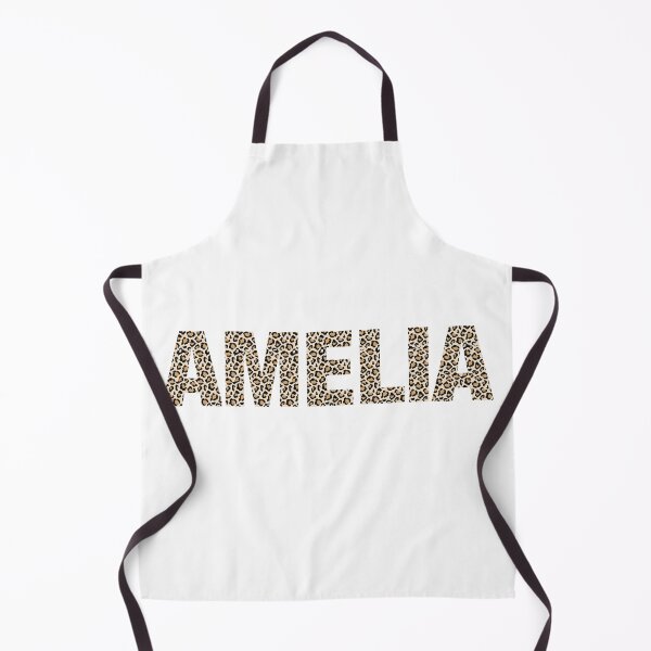Item preview, Amelia name leopard pattern my name is Amelia gift birthday holiday anniversary Essential Inspiration Joy Mood Funny designed and sold by DesignByHeartUK.